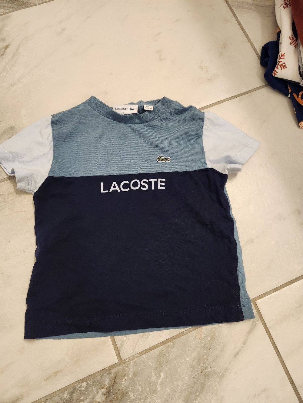Toddler Boys Lacoste Tshirt